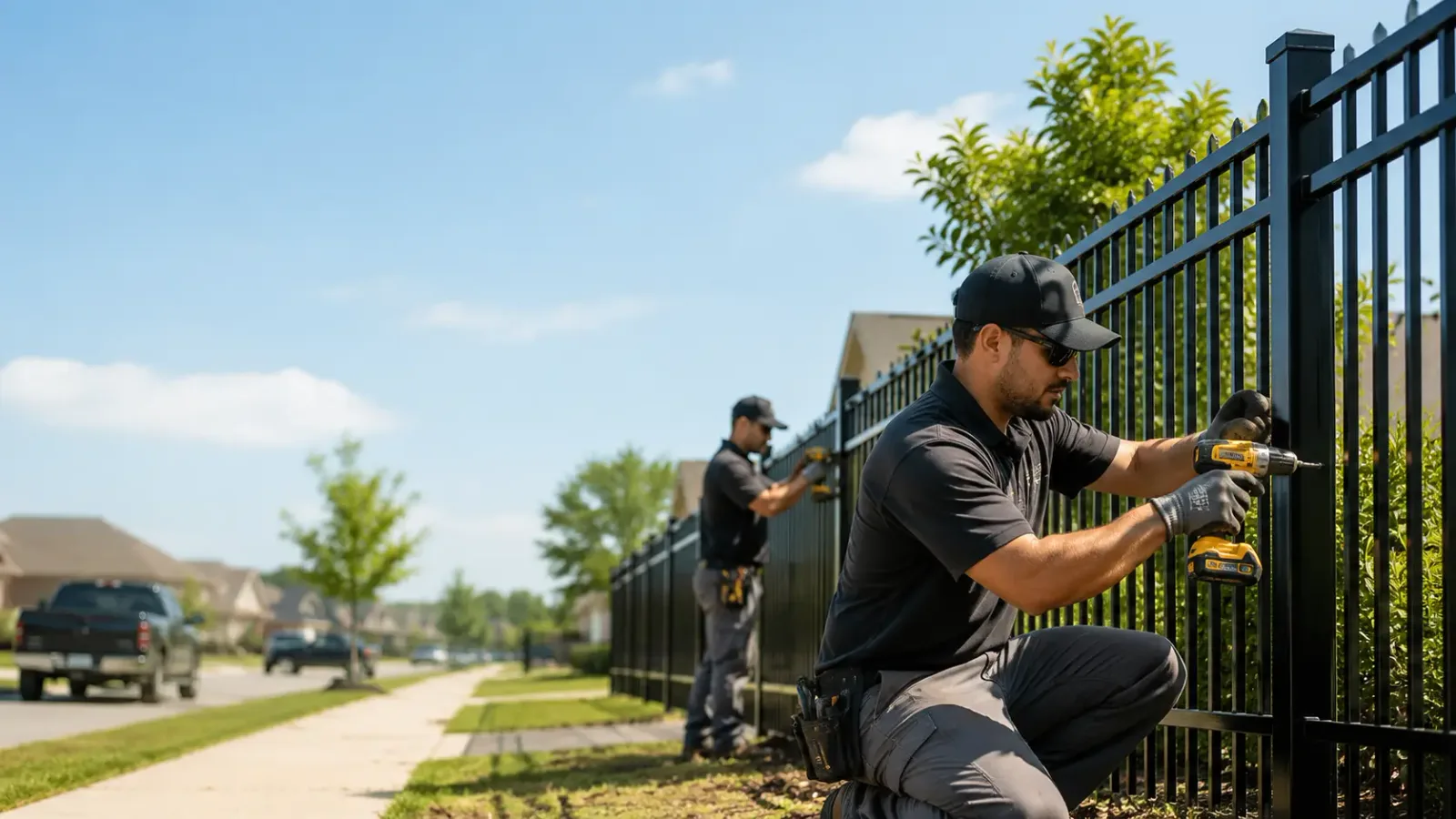 Metal Fence Installation in Farnam, NE